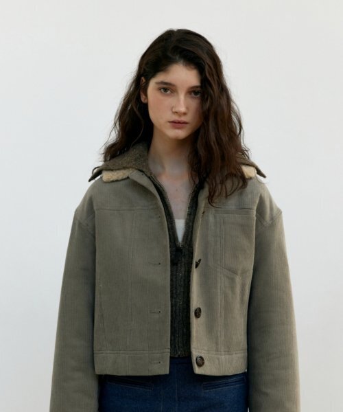 UNNOUT(アナウト)の「CABLE ZIP UP WOOL KNIT CARDIGAN - COCOA(カーディガン/ボレロ・レディース・その他・ONE SIZE)」の6枚目の写真
