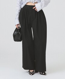 Ray BEAMS | ギャザー ボリューム パンツ(スラックス)