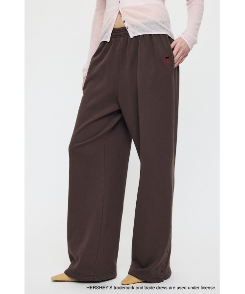 MOUSSY(マウジー)の「HERSHEY'S スウェットパンツ(スウェットパンツ・レディース・ブラウン/杢グレー・1/2)」の7枚目の写真