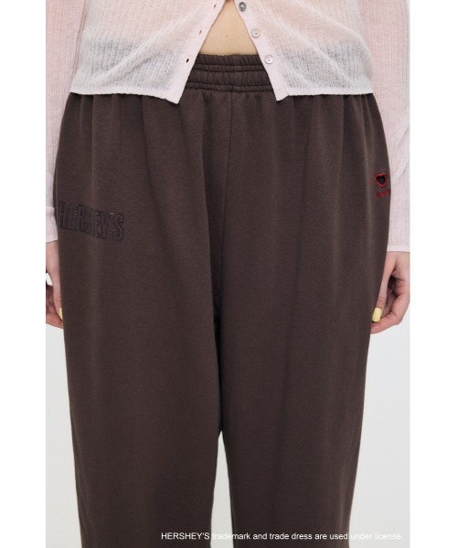 MOUSSY(マウジー)の「HERSHEY'S スウェットパンツ(スウェットパンツ・レディース・ブラウン/杢グレー・1/2)」の10枚目の写真