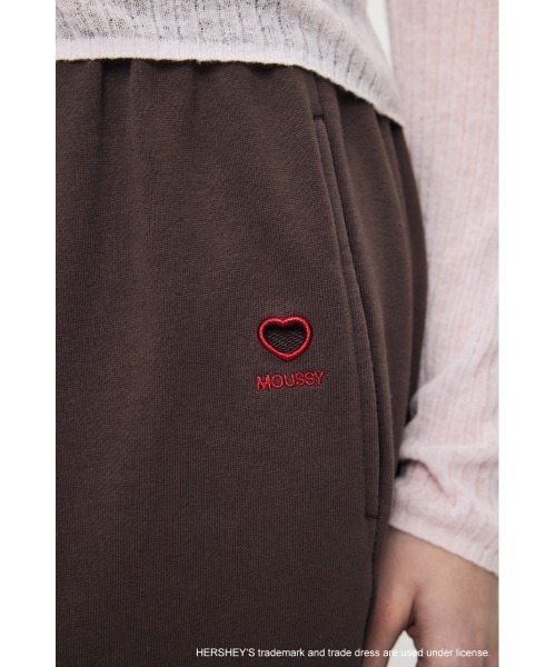MOUSSY(マウジー)の「HERSHEY'S スウェットパンツ(スウェットパンツ・レディース・ブラウン/杢グレー・1/2)」の12枚目の写真
