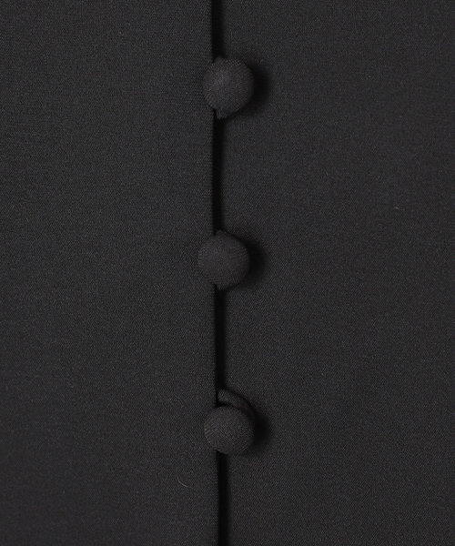 B.C STOCK（ベーセーストック）の「《追加3》【WEB限定】ウォッシャブル / ドット無地Vネックワンピース（ワンピース・レディース・ブラック系その他/ブラック・FREE）」の21枚目の写真