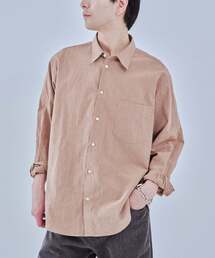 EDIFICE | コットンリネン ギンガム レギュラー シャツ(シャツ/ブラウス)