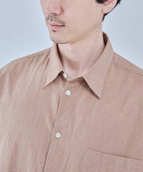 EDIFICE（エディフィス）の「コットンリネン ギンガム レギュラー シャツ（シャツ/ブラウス・メンズ・パープル/オレンジ・SMALL/MEDIUM/LARGE）」の20枚目の写真