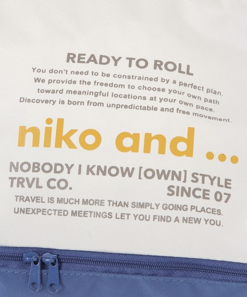 niko and...（ニコアンド）の「ニコロゴオーガナイザー/Ｓサイズ（トラベルグッズ・レディース・アイボリー・XX-SMALL）」の12枚目の写真