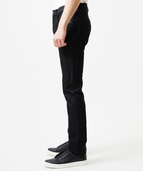 MICHEL KLEIN HOMME   （ミッシェルクランオム）の「【撥水】プレビアシャンブレー5ポケットパンツ（その他パンツ・メンズ・ブラック/ネイビー・MEDIUM/LARGE/X-LARGE）」の11枚目の写真