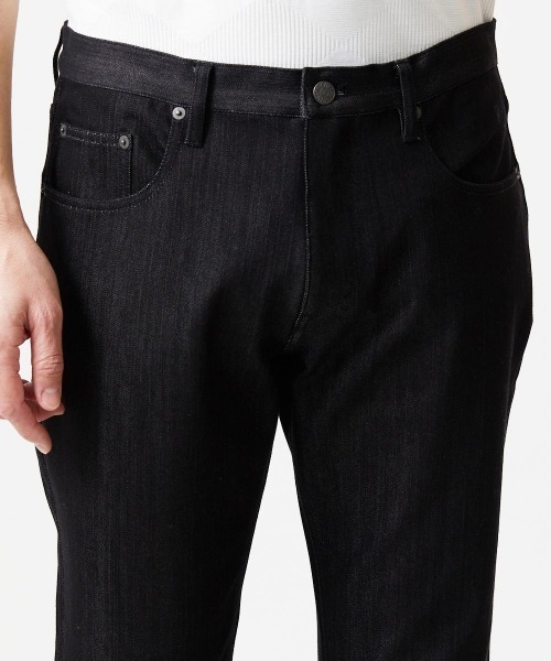 MICHEL KLEIN HOMME   （ミッシェルクランオム）の「【撥水】プレビアシャンブレー5ポケットパンツ（その他パンツ・メンズ・ブラック/ネイビー・MEDIUM/LARGE/X-LARGE）」の8枚目の写真