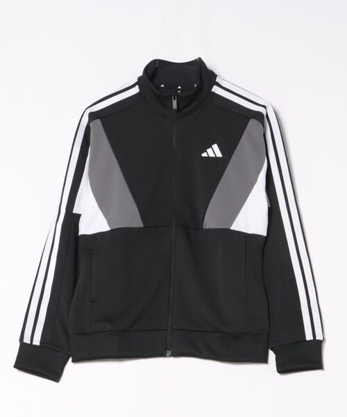adidas（アディダス）の「《adidas》WTEAMﾄﾗｯｸT（ジャージ・レディース・ダークネイビー/ブラック・L/M/S/XL）」の2枚目の写真
