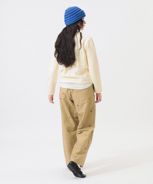 BEAMS BOY（ビームスボーイ）の「リングドット カーディガン（カーディガン/ボレロ・レディース・ネイビー/サックスブルー/オフホワイト・2/1）」の5枚目の写真