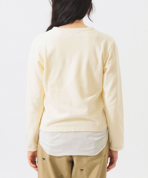 BEAMS BOY（ビームスボーイ）の「リングドット カーディガン（カーディガン/ボレロ・レディース・ネイビー/サックスブルー/オフホワイト・2/1）」の12枚目の写真