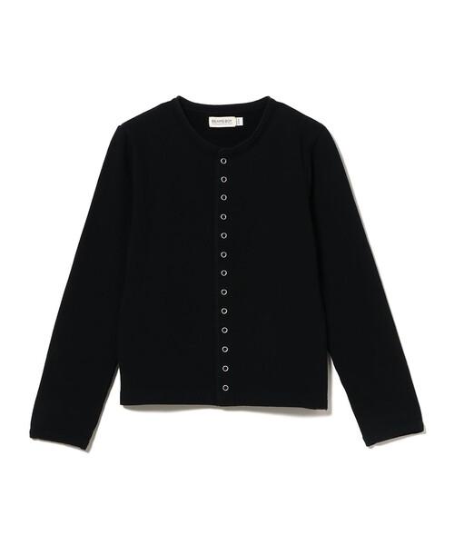 BEAMS BOY（ビームスボーイ）の「リングドット カーディガン（カーディガン/ボレロ・レディース・ネイビー/サックスブルー/オフホワイト・2/1）」の17枚目の写真