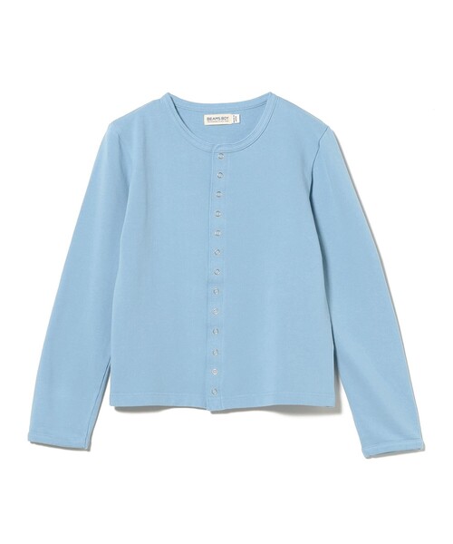 BEAMS BOY(ビームスボーイ)の「【7/31再値下げ】リングドット カーディガン(カーディガン/ボレロ・レディース・ネイビー/サックスブルー/オフホワイト/ブラック・2/1)」の16枚目の写真