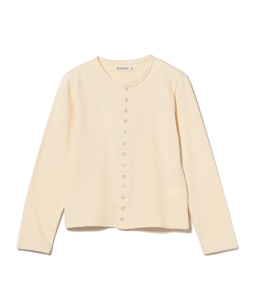 BEAMS BOY(ビームスボーイ)の「【7/31再値下げ】リングドット カーディガン(カーディガン/ボレロ・レディース・ネイビー/サックスブルー/オフホワイト/ブラック・2/1)」の11枚目の写真