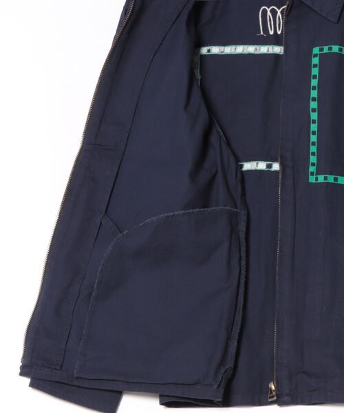 MARKEY'S(マーキーズ)の「ヘリンボンツイル刺繍プリントジャケット/おとな(カバーオール・レディース・ライトピンク/ネイビー・160cm)」の19枚目の写真