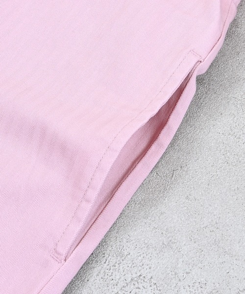 MARKEY'S(マーキーズ)の「ヘリンボンツイル刺繍プリントジャケット/おとな(カバーオール・レディース・ライトピンク/ネイビー・160cm)」の9枚目の写真