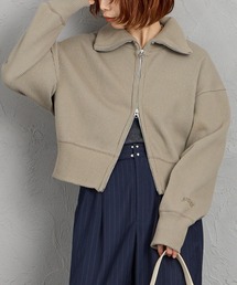 AMERICANA | [Americana/アメリカーナ] ヴィンテージリブ クロップド ジップカーディガン(カーディガン/ボレロ)