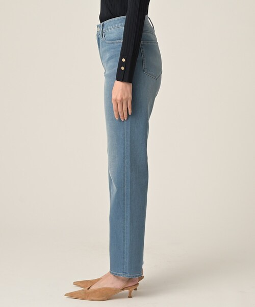 UNTITLED（アンタイトル）の「【新作デニム/快適に美シルエット見せ】MAKE×DENIMスリムストレート（デニムパンツ・レディース・ブルー/ブルー系その他・00/01/02/03/04/42/44/46/48/50）」の20枚目の写真