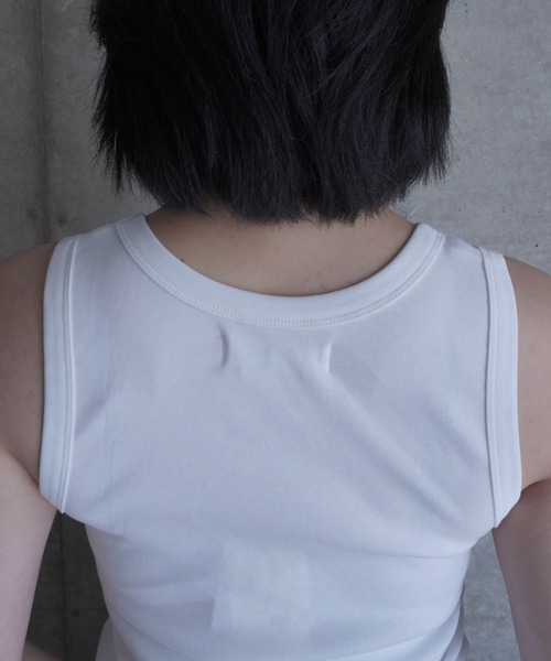 G.V.G.V.(ジーヴィージーヴィー)の「EMBROIDERY TANK TOP(タンクトップ・レディース・グレー系その他/ブラック/ホワイト・ONE SIZE)」の20枚目の写真
