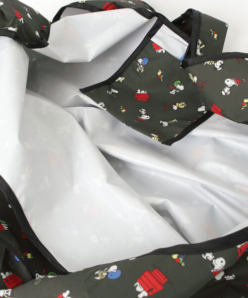 FRUIT OF THE LOOM（フルーツオブザルーム）の「【FRUIT OF THE LOOM/フルーツオブザルーム】FRUIT OF THE LOOM x PEANUTS エコバッグL1（エコバッグ/サブバッグ・レディース・アイボリー/チャコールグレー・FREE）」の5枚目の写真