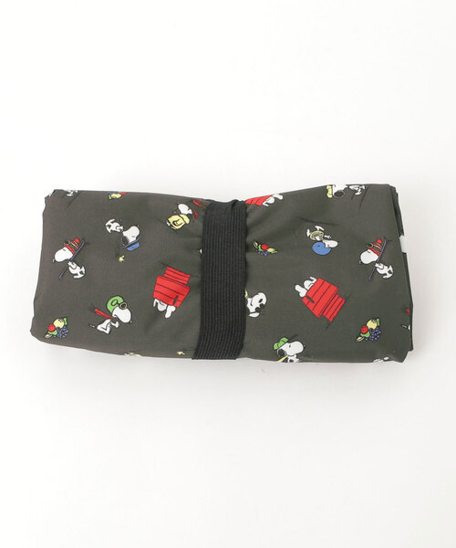 FRUIT OF THE LOOM（フルーツオブザルーム）の「【FRUIT OF THE LOOM/フルーツオブザルーム】FRUIT OF THE LOOM x PEANUTS エコバッグL1（エコバッグ/サブバッグ・レディース・アイボリー/チャコールグレー・FREE）」の6枚目の写真