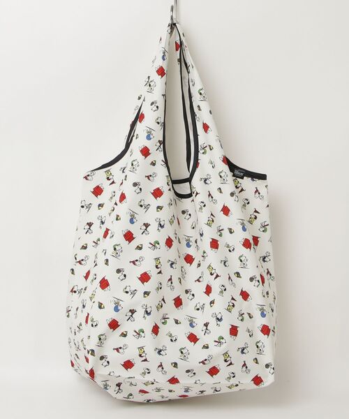 FRUIT OF THE LOOM(フルーツオブザルーム)の「【FRUIT OF THE LOOM/フルーツオブザルーム】FRUIT OF THE LOOM x PEANUTS エコバッグL1(エコバッグ/サブバッグ・レディース・アイボリー/チャコールグレー・FREE)」の13枚目の写真
