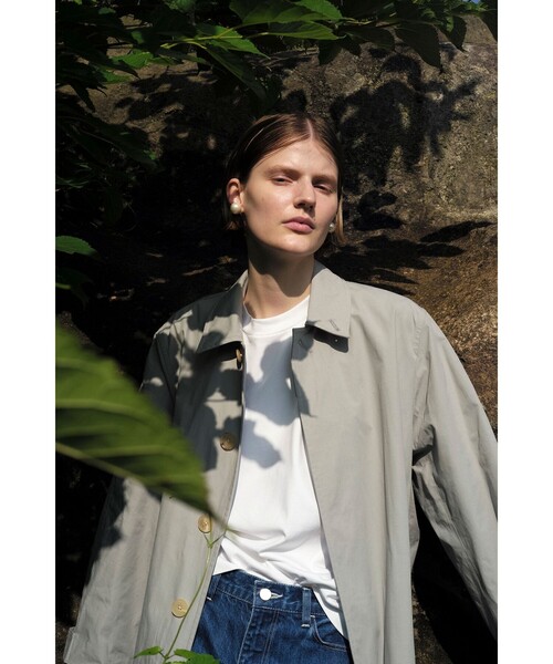 LOEFF（ロエフ）の「＜LOEFF＞バルカラー コート UNISEX（その他アウター・レディース・ライトグレー・0/1/2）」の17枚目の写真