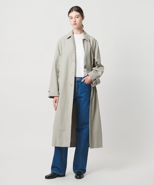 LOEFF（ロエフ）の「＜LOEFF＞バルカラー コート UNISEX（その他アウター・レディース・ライトグレー・0/1/2）」の20枚目の写真