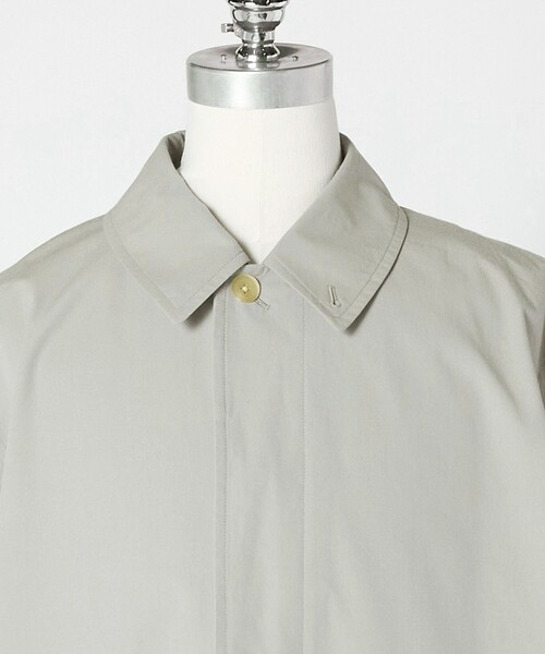 LOEFF（ロエフ）の「＜LOEFF＞バルカラー コート UNISEX（その他アウター・レディース・ライトグレー・0/1/2）」の13枚目の写真