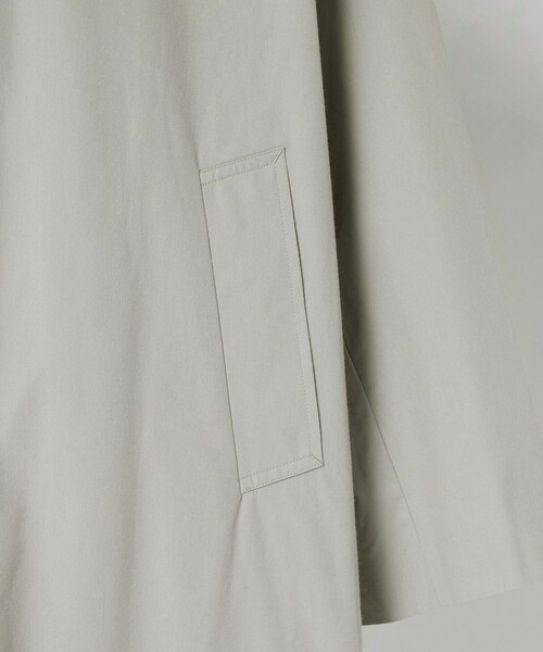 LOEFF（ロエフ）の「＜LOEFF＞バルカラー コート UNISEX（その他アウター・レディース・ライトグレー・0/1/2）」の10枚目の写真