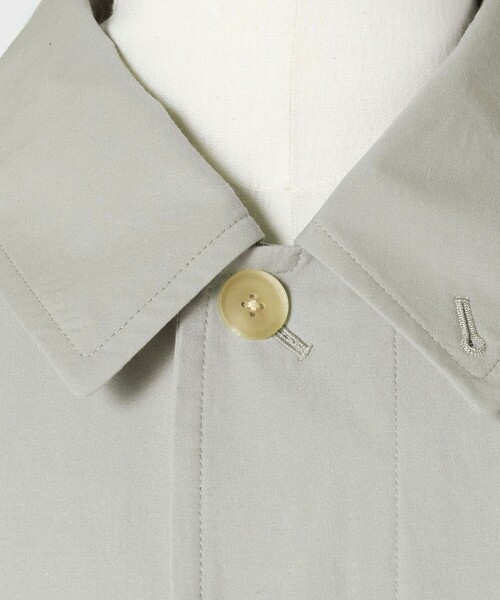 LOEFF（ロエフ）の「＜LOEFF＞バルカラー コート UNISEX（その他アウター・レディース・ライトグレー・0/1/2）」の6枚目の写真