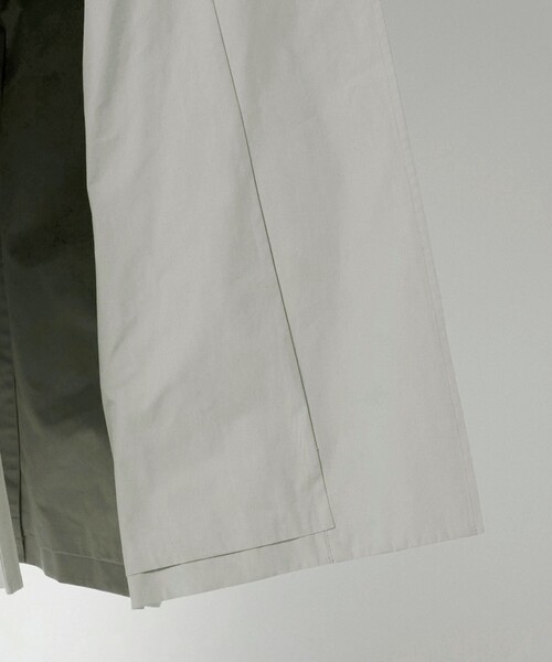 LOEFF（ロエフ）の「＜LOEFF＞バルカラー コート UNISEX（その他アウター・レディース・ライトグレー・0/1/2）」の5枚目の写真