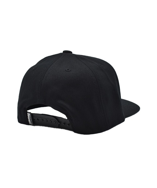 THRASHER(スラッシャー)の「THRASHER/スラッシャー キッズ キャップ フラットバイザー 26TH-C01K(キャップ・キッズ・ブラック×ブラック/ブラック×グリーン/ブラック×レッド・YOUTH)」の8枚目の写真