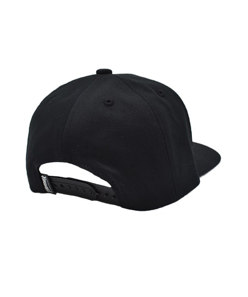 THRASHER(スラッシャー)の「THRASHER/スラッシャー キッズ キャップ フラットバイザー 26TH-C01K(キャップ・キッズ・ブラック×ブラック/ブラック×グリーン/ブラック×レッド・YOUTH)」の11枚目の写真