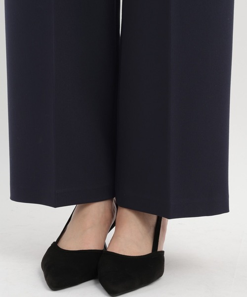 Andemiu（アンデミュウ）の「【セットアップ対応】キンボタンパンツ640814（スラックス・レディース・ネイビー/ベージュ系その他・SMALL/MEDIUM）」の13枚目の写真