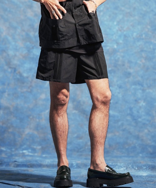 mp14619-プリーツデザインショートパンツ(JIH-R1175)（その他パンツ