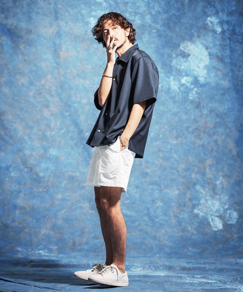 Jih Nunc(ジーヌンク)の「mp14619-プリーツデザインショートパンツ(JIH-R1175)(その他パンツ・メンズ・ホワイト/ブラック/カーキ・S/M/L)」の9枚目の写真
