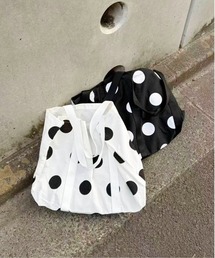 SORUTT（ソルト）の「【 SORUTT / ソルト 】 ビッグドット ルーズトートバッグ #（トートバッグ）」