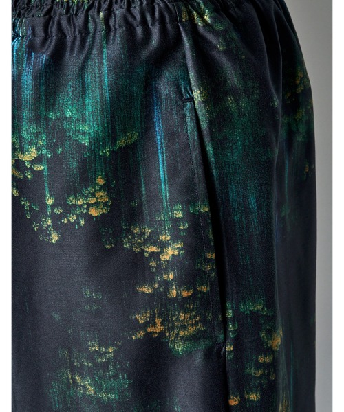 RUMCHE(ラムシェ)の「Corn Graphic Trousers / コーングラフィックパンツ(スラックス・レディース・ネイビー・SMALL/MEDIUM)」の9枚目の写真