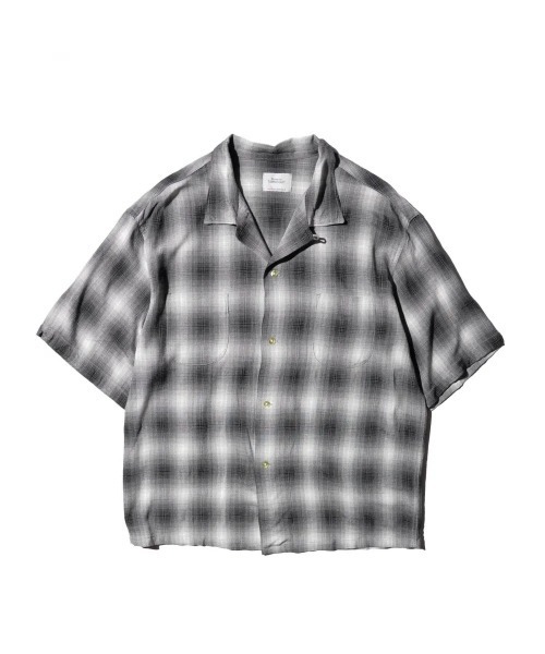 TOWNCRAFT（タウンクラフト）の「TOWNCRAFT タウンクラフト / 60S LOOP COLLAR SHIRT（シャツ/ブラウス・メンズ・ブラック/グレー/グレー系1/グリーン・SMALL/MEDIUM/LARGE）」の3枚目の写真