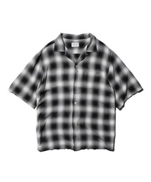 TOWNCRAFT / 60S OMBRE PLAID RAYON S/S SHIRT MADE IN JAPAN オンブレ