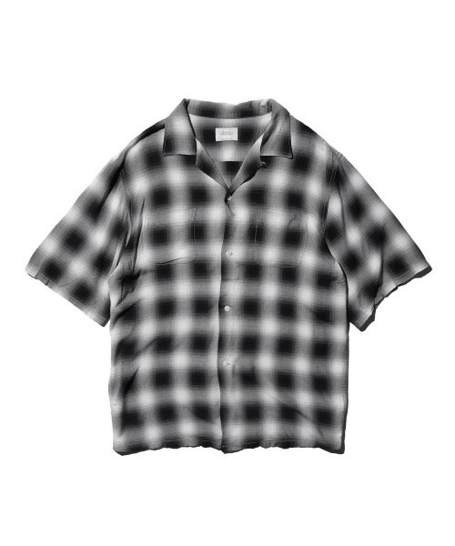 TOWNCRAFT（タウンクラフト）の「TOWNCRAFT タウンクラフト / 60S LOOP COLLAR SHIRT（シャツ/ブラウス・メンズ・ブラック/グレー/グレー系1/グリーン・SMALL/MEDIUM/LARGE）」の2枚目の写真