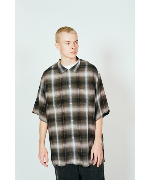 TOWNCRAFT（タウンクラフト）の「TOWNCRAFT タウンクラフト / 60S LOOP COLLAR SHIRT（シャツ/ブラウス・メンズ・ブラック/グレー/グレー系1/グリーン・SMALL/MEDIUM/LARGE）」の8枚目の写真