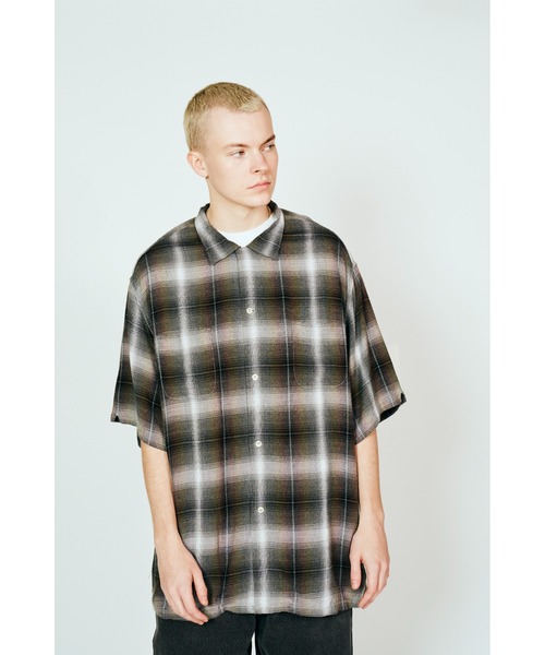 TOWNCRAFT（タウンクラフト）の「TOWNCRAFT タウンクラフト / 60S LOOP COLLAR SHIRT（シャツ/ブラウス・メンズ・ブラック/グレー/グレー系1/グリーン・SMALL/MEDIUM/LARGE）」の9枚目の写真