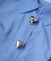 Sowel.（ソエル）の「【 Sowel. / ソエル 】 フラワー ハート モチーフ カフスボタン / カフリンクス (2個セット)（カフリンクス）」