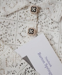 Sowel.（ソエル）の「【 Sowel. / ソエル 】 フラワー ハート モチーフ カフスボタン / カフリンクス (2個セット)（カフリンクス）」