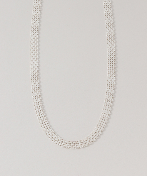 SASKIA DIEZ(サスキアディッツ)の「SASKIA DIEZ GLITZ NECKLACE CHOKER SNAP:ネックレス(ネックレス・レディース・シルバー・FREE)」の6枚目の写真