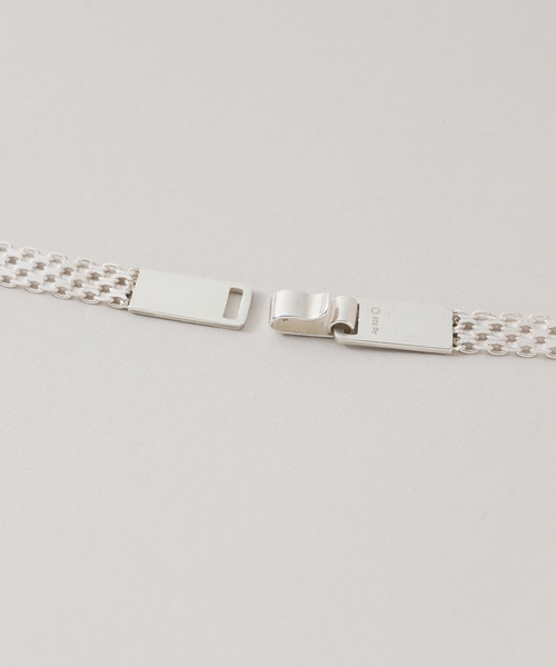 SASKIA DIEZ(サスキアディッツ)の「SASKIA DIEZ GLITZ NECKLACE CHOKER SNAP:ネックレス(ネックレス・レディース・シルバー・FREE)」の3枚目の写真
