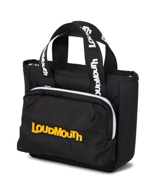 Loudmouth(ラウドマウス)の「LOUDMOUTH/ラウドマウス ゴルフウェア 保冷機能 カートバッグ(ハンドバッグ・レディース・ブラック/ネイビー/オフホワイト・FREE)」の2枚目の写真