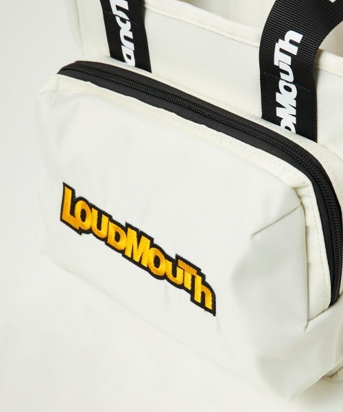 Loudmouth(ラウドマウス)の「LOUDMOUTH/ラウドマウス ゴルフウェア 保冷機能 カートバッグ(ハンドバッグ・レディース・ブラック/ネイビー/オフホワイト・FREE)」の7枚目の写真