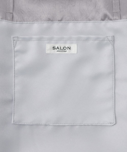 SALON adam et rope'（サロン アダム エ ロペ）の「【WEB限定】コードチャーム付サテントート / A4　新色追加（トートバッグ・レディース・ブラック/グレー系その他/ベージュ・FREE）」の15枚目の写真